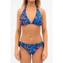 Kép 3/4 - Budmil női bikini felső - kék - pink mintás