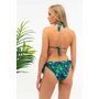 Kép 2/4 - Budmil női bikini felső - kék - zöld mintás