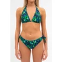 Kép 3/4 - Budmil női bikini felső - kék - zöld mintás