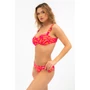 Kép 4/5 - Budmil női bikini felső - pink - narancs mintás