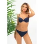 Kép 1/4 - Budmil női bikini felső - sötétkék mintás