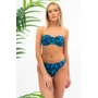 Kép 1/4 - Budmil női bikini alsó - kék - zöld mintás