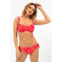 Kép 1/4 - Budmil női bikini alsó - pink - narancs mintás