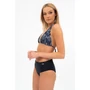 Kép 3/4 - Budmil női magasított derekú bikini alsó - fekete