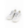 Kép 2/5 - Budmil női kényelmes utcai sneaker cipő - fehér-ezüst