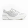 Kép 1/5 - Budmil női kényelmes utcai sneaker cipő - fehér-ezüst