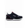 Kép 1/6 - Budmil férfi kényelmes utcai sneaker cipő - sötétkék