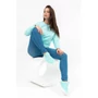 Kép 5/5 - Budmil női kényelmes sportcipő sneaker - türkiz-fehér