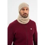 Kép 2/3 - Budmil unisex körsál - bézs melír