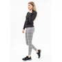 Kép 4/4 - Budmil női rugalmas leggings nadrág - szürke kockás