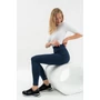 Kép 5/5 - Budmil női fitness leggings nadrág - sötétkék