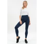 Kép 1/5 - Budmil női fitness leggings nadrág - sötétkék