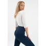 Kép 2/5 - Budmil női fitness leggings nadrág - sötétkék