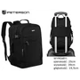 Kép 6/13 - Peterson Hátizsák - Ptn Pp-Tok D-7203 Black - Fekete - 39 X 25 X 19,5 Cm -
