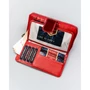 Kép 2/9 - Peterson Női Bőr Pénztárca PTN 76116-SBR-2296 Red