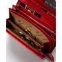 Kép 11/11 - Peterson Női Bőr Pénztárca Ptn Ka-19-4221 Navy/Red - Sötét Kék-Piros