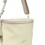 Kép 5/6 - Zellia Női Oldaltáska Zlb12 Beige Matt - Krokkó -