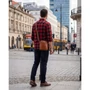 Kép 5/10 - Peterson Férfi Bőr Oldaltáska Ptn 720-Cow-4976 Cognac