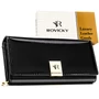 Kép 1/9 - Rovicky Női Bőr Pénztárca Rh-20A-1-Sh-R-5166 Black - Fekete