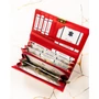 Kép 2/10 - Rovicky Női Bőr Pénztárca Rh-20A-1-Sh-R-5159 Red - Piros