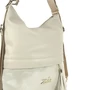 Kép 4/5 - Zellia Női Válltáska/Hátizsáká Alakítható 24040 Beige-Arany - Csillámos -