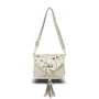 Kép 1/8 - Zellia Női Oldaltáska 24104 Beige-Arany - Leaf -