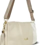 Kép 5/6 - Zellia Női Oldaltáska Zlb210 Beige-Pezsgő - Ch -