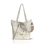 Kép 1/5 - Zellia Női Válltáska 24167 Beige-Arany - Brw-Leaf -