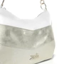 Kép 4/5 - Zellia Női Válltáska 26058 Fehér-Beige-Arany