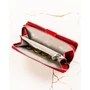 Kép 8/8 - Peterson Női Bőr Pénztárca Ptn 76116-Rs-3597 Red - Piros