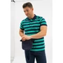 Kép 4/7 - Budmil férfi textil oldaltáska - sötétkék
