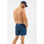 Kép 2/4 - Budmil férfi beach short fürdőnadrág - kék - sötétkék mintás