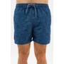Kép 3/4 - Budmil férfi beach short fürdőnadrág - kék - sötétkék mintás