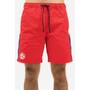 Kép 3/4 - Budmil férfi beach short fürdőnadrág - piros - kék-fehér