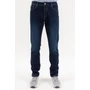 Kép 3/4 - Budmil férfi egyenes fazonú farmernadrág - sötétkék