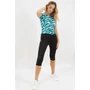 Kép 3/6 - Budmil női fitness leggings nadrág - fekete
