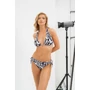 Kép 4/9 - Budmil női bikini felső - fekete - fehér mintás