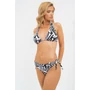 Kép 2/9 - Budmil női bikini felső - fekete - fehér mintás