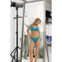 Kép 7/9 - Budmil női bikini felső - türkiz