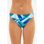 Kép 4/4 - Budmil női bikini alsó - türkiz mintás