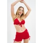 Kép 4/6 - Budmil női short bikini alsó - piros