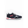 Kép 2/7 - Budmil férfi utcai cipő sneaker - sötétkék - piros