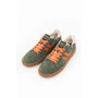 Kép 2/3 - Budmil férfi utcai bőrcipő sneaker - khaki