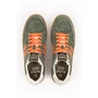 Kép 3/3 - Budmil férfi utcai bőrcipő sneaker - khaki