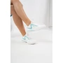 Kép 6/6 - Budmil női szabadidőcipő sneaker - fehér-türkiz