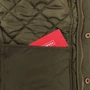 Kép 5/6 - Dressa Casual átmeneti steppelt férfi dzseki - mohazöld
