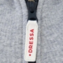 Kép 10/10 - Dressa női pamut kapucnis cipzáras pulóver - melírszürke