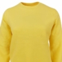 Kép 3/5 - Dressa Premium női puha pamut pulóver - sárga