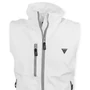 Kép 3/3 - Dressa Softshell vízálló férfi mellény polár béléssel - fehér