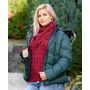 Kép 5/7 - Rövid steppelt zöld kabát (M-XXXL)
